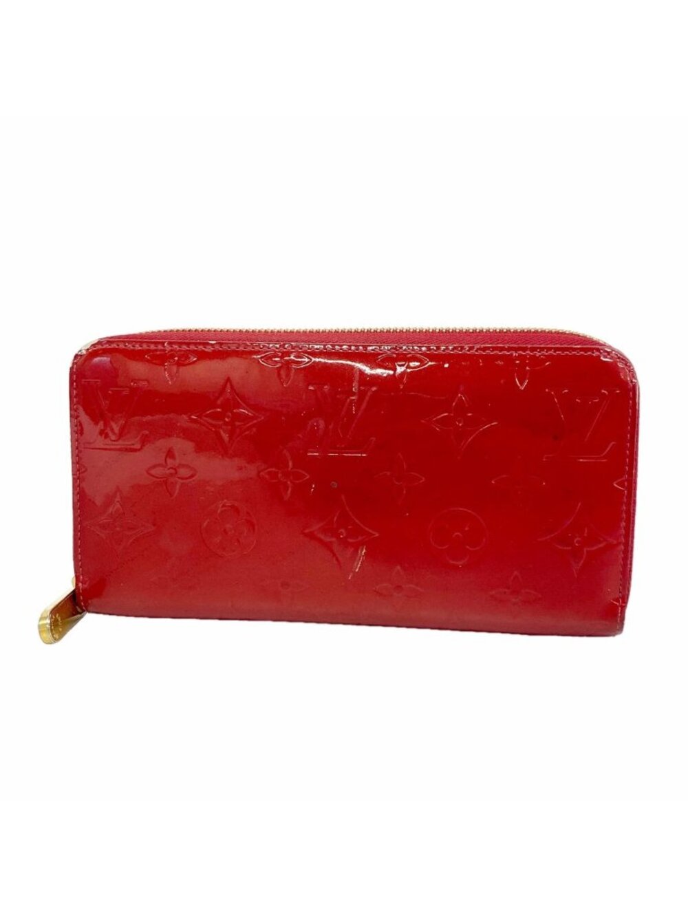 Louis Vuitton Wallet Vernis Zippy Pomme D'amour